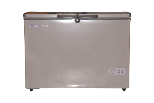 Voltas  CF HT 320 DDP CONVERTIBLE PCM GREY (Double Door Deep Freezer, 320 Liters, Be Pcm Grey).