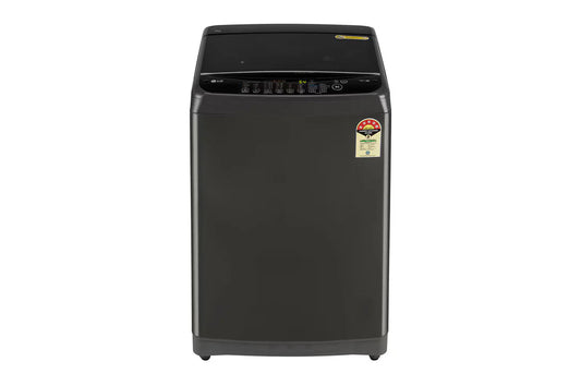 LG T12SJMB1Z 12 Kg Smart Inverter Fully-Automatic Top Load Washing Machine (Middle Black, TurboDrum, Punch+3, Soft Closing Lid, Smart Diagnosis)