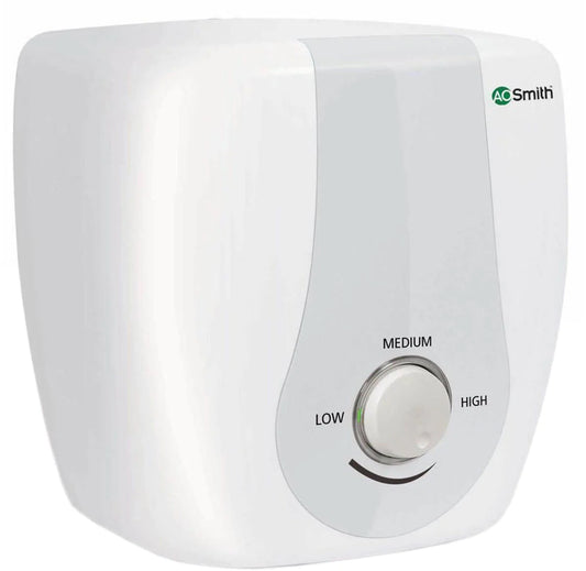 AO Smith HSE-SAS-010 10-Litre 2000-Watt Vertical Water Heater (White)