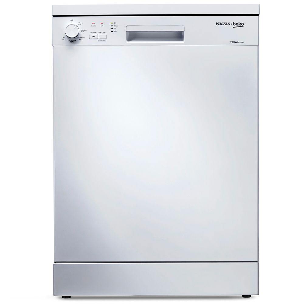 Voltas Beko DF14W 14 Places Setting Full Size Dishwasher (White)