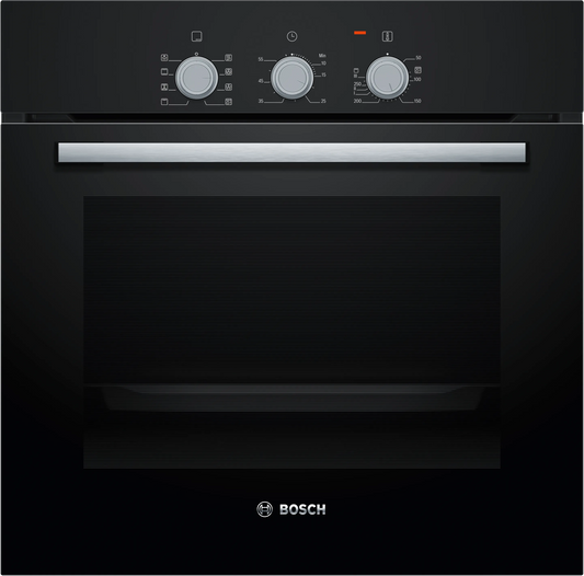 Bosch Series 2 Built-in oven 60 x 60 cm Black HBF031BA0I