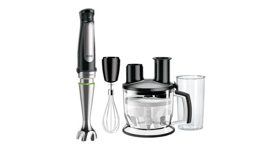 Braun MQ7075X MultiQuick 7 Hand Blender | 1000W ActiveBlade | SmartSpeed | 1.5L Food Processor | Suraj Electronics Delhi NCR