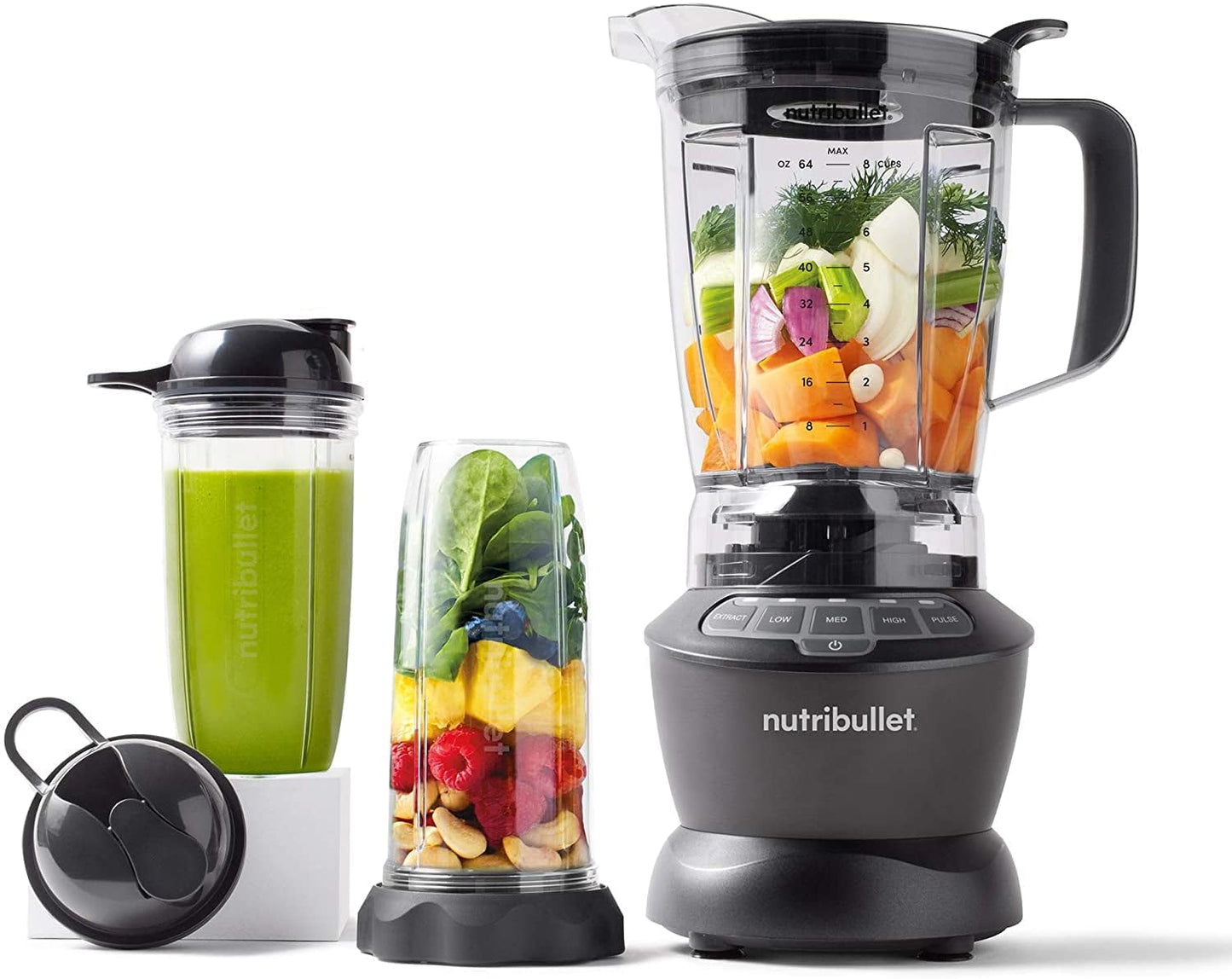 Nutribullet NBC-1209DG 1200W Combo Blender | Mixer | Grinder | Smoothie Maker | 3 Jars | Suraj Electronics Delhi NCR