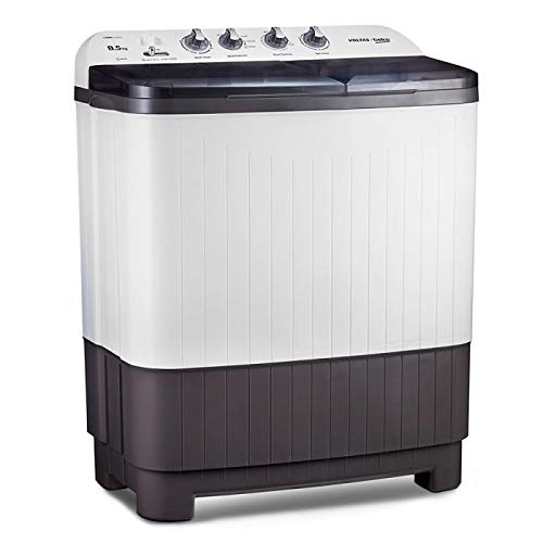 Voltas Beko WTT85DGRT 8.5 kg Semi Automatic Top Load Washing Machine White, Grey