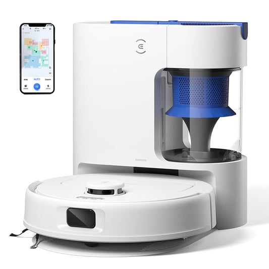 Ecovacs Deebot N30 Plus Robot Vacuum Mop (2025 Launch) | 10,000 Pa Suction | Auto Empty Station | Suraj Electronics Delhi NCR