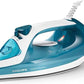 Philips DST3011/20 2100W Steam Iron with Ceramic Soleplate, 30g/min Continuous Steam & Steam Control – Blue (3000 Series)
