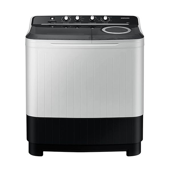 Samsung WT80C4200GG/TL 8.0 kg 5 Star Semi-Automatic Top Loading Washing Machine | Light Grey