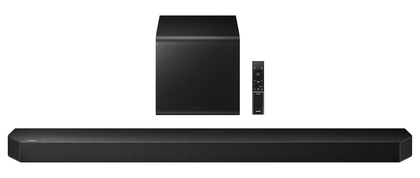 Samsung HW-Q800F/XL 400W 5.1.2ch Soundbar with Wireless Dolby Atmos, Q-Symphony, SpaceFit Sound Pro, Alexa & Subwoofer – Black