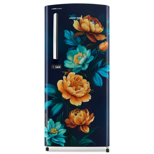 Voltas beko RDC220C / S0BTE0M0000GD 185 L, 3 Star, Direct Cool Single Door Refrigerator Tropical Blue
