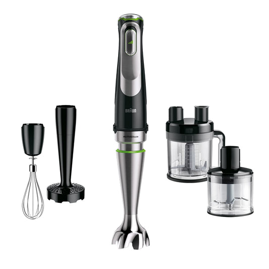 Braun MQ9187XLI MultiQuick 9 1200W Hand Blender | ActiveBlade | SmartSpeed | Food Processor | Suraj Electronics Delhi NCR