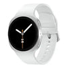 Samsung Galaxy Watch8 (44mm, LTE, Silver) with 3nm Processor | Dual GPS | Sapphire Glass & Armor Aluminum | 5ATM & IP68 | BP, ECG, IHRN & Vascular Load Monitoring | Anti-oxidant Index