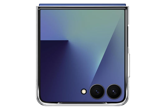 Samsung Galaxy Flip7 Clear Case (Transparent) – Ultra Slim 1.1mm Design, Anti-Yellowing, Camera Protection, Eco-Friendly Recycled Polycarbonate, Wireless Charging Compatible