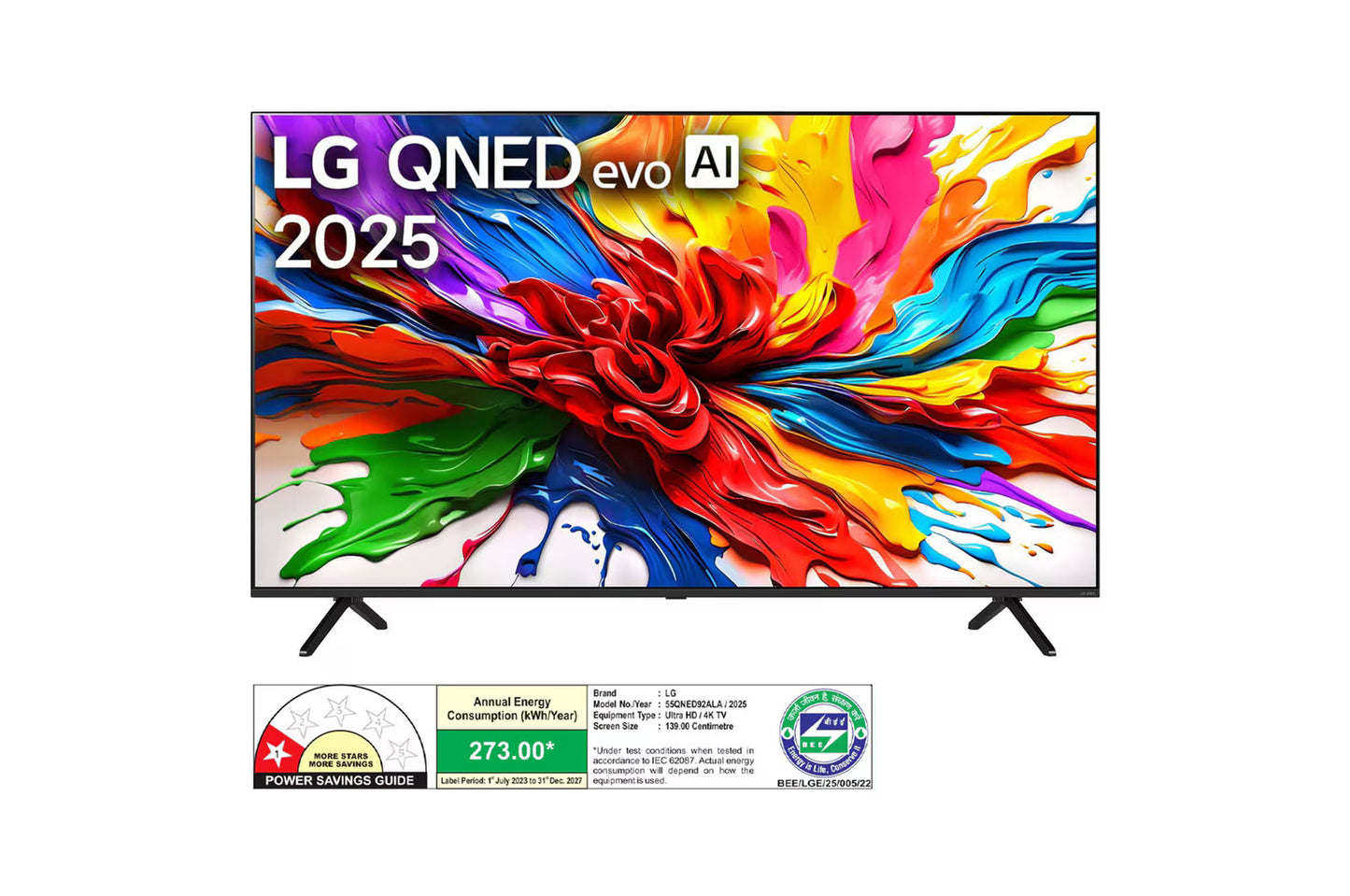 LG 55QNED92ALA 55-inch 4K QNED MiniLED AI Smart TV | α8 AI Processor Gen2 | Dolby Vision &amp; Atmos | 144 Hz VRR | Suraj Electronics Delhi NCR
