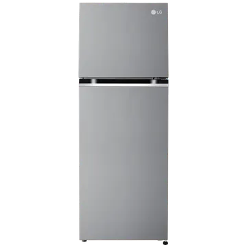 LG GL-S382SUSY 343 Litre 2 Star Frost Free Convertible Double Door Refrigerator | Smart Inverter Compressor, Smart Diagnosis, Top Freezer, Shiny Steel