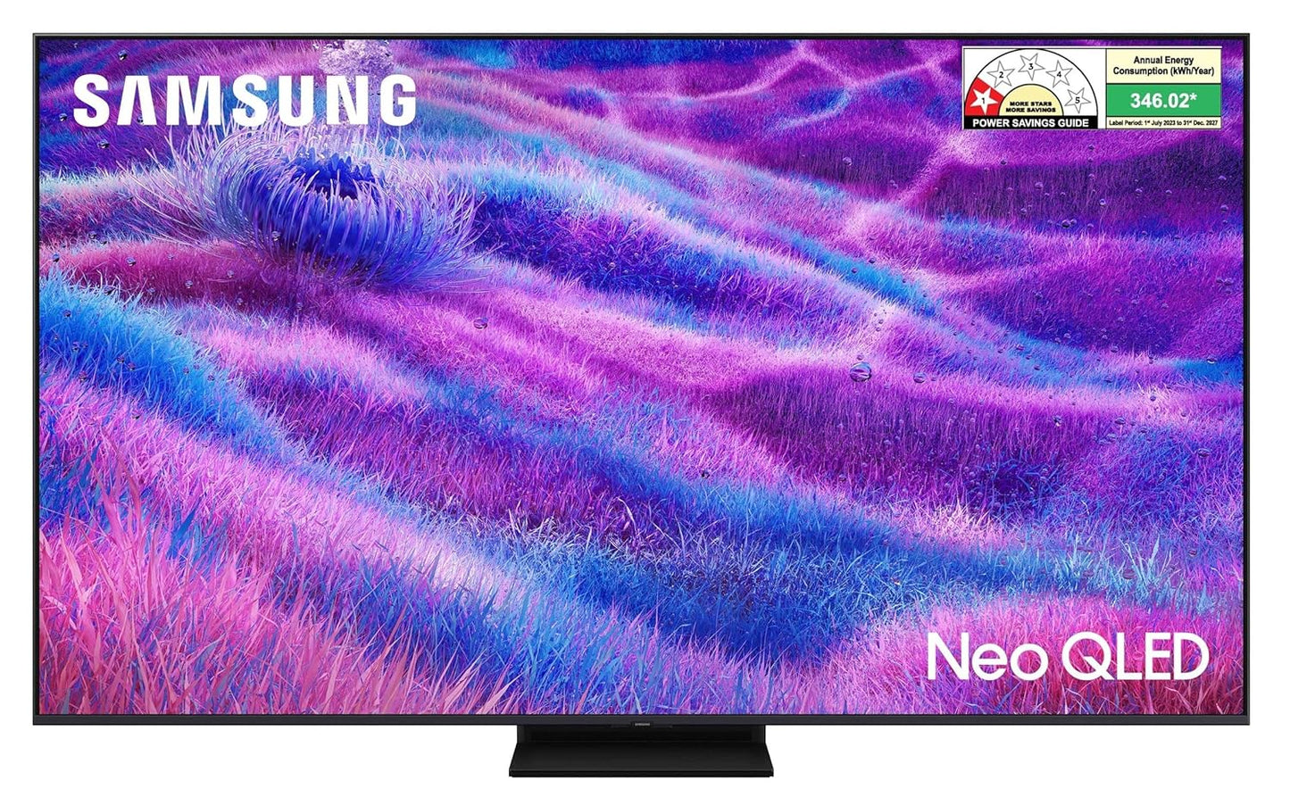 Samsung QA65QN80FAULXL  163 cm (65 inches) 4K Ultra HD Mini-LED Neo-QLED Smart TV (Titan Black)