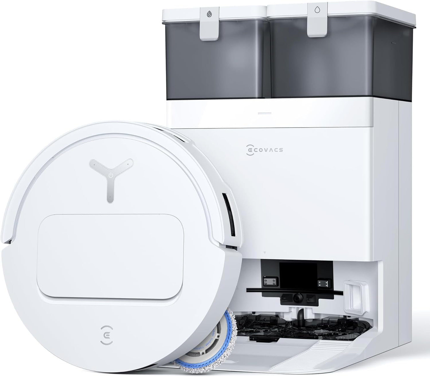 ECOVACS Deebot T50 Pro Omni | 15,000 Pa Suction Robot Vacuum &amp; Mop | AI Smart Mapping | Omni Self-Cleaning Station | Suraj Electronics