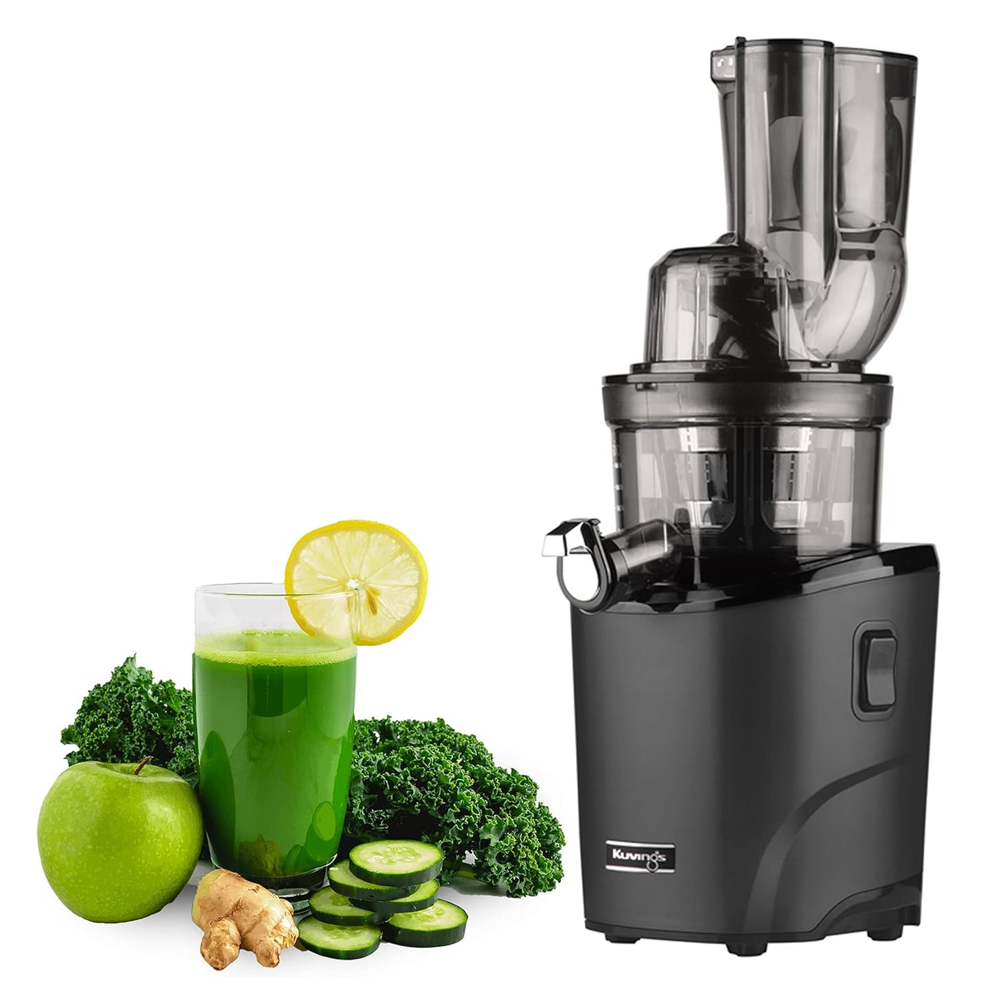 Kuvings REVO830 Black Luxury Cold Press Juicer | 12 Yr Warranty | Suraj Electronics