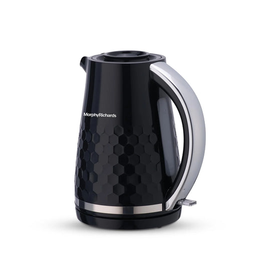 Morphy Richards Plastic Hive Series 1.5L Kettle, 1500 Watt, Black