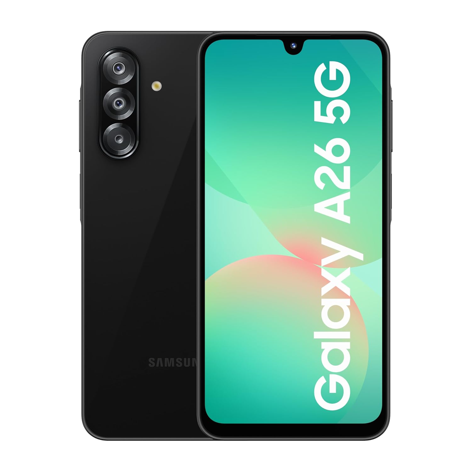 Samsung Galaxy A26 5G (Awesome Black, 6GB, 128GB) | Awesome Intelligence - AI Smartphone: Circle to Search, My Filter, Object Eraser | 50MP Triple Camera | IP67