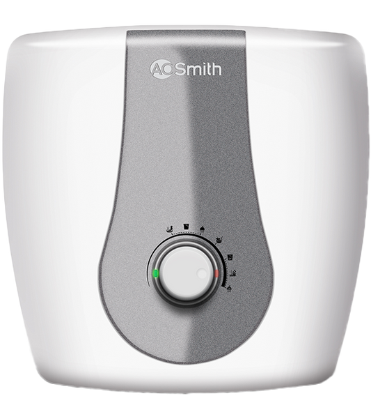 AO Smith Finesse 25 Litre 5 Star Storage Water Geyser (White, 2000W, 8 Bar Pressure, Glass-Coated Element)