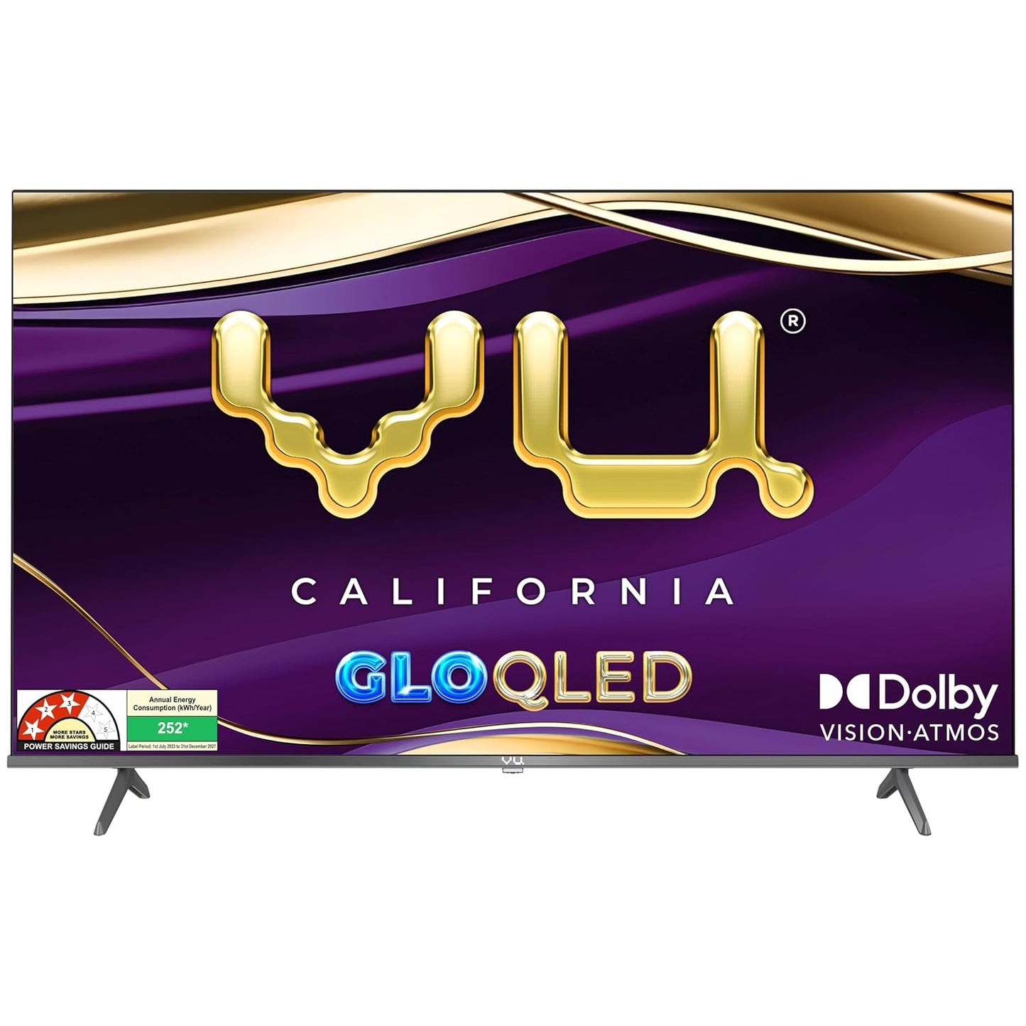 Vu 65GLOQLED25 65-inch 4K QLED Google TV | Dolby Vision | 3 Years Warranty | Suraj Electronics Delhi NCR
