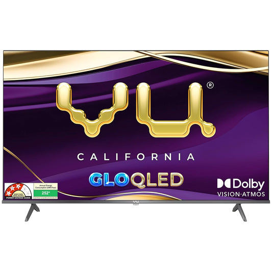Vu 65GLOQLED25 65-inch 4K QLED Google TV | Dolby Vision | 3 Years Warranty | Suraj Electronics Delhi NCR