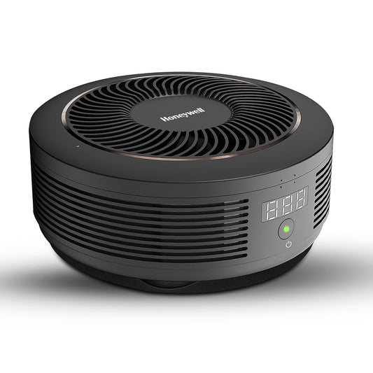 Honeywell Move Pure 4 Car Air Purifier | 3-in-1 HEPA Filtration | Removes 99.99 % PM 2.5 &amp; Odors | Dual USB Ports | Compact Design | Suraj Electronics