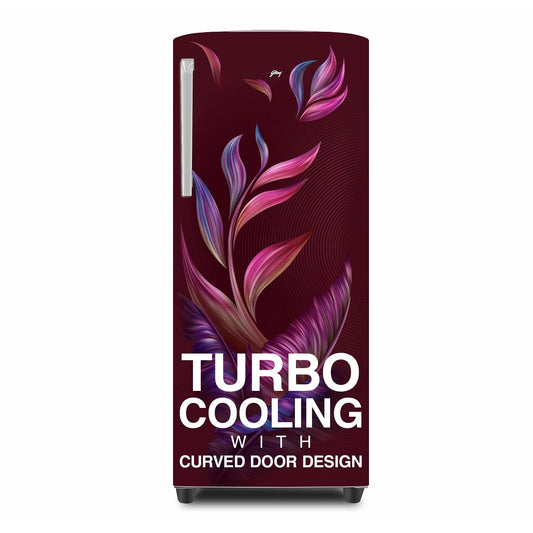 Godrej RD EMARVEL 290C THI FU WN 268L 3 Star Direct Cool Single Door Refrigerator (Fusion Wine, Inverter Compressor, Turbo Cooling, Farm Fresh Crisper) – Best Price in Delhi NCR | Suraj Electronics