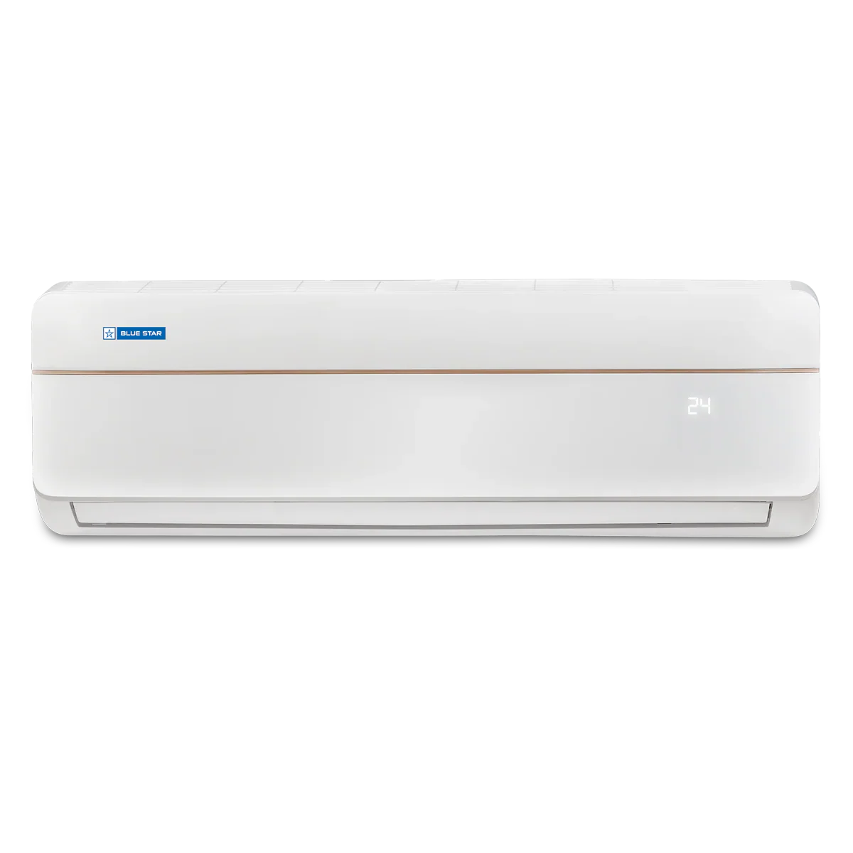 Blue Star FC318VNU 1.5 Ton 3 Star Fixed Speed Split AC | Turbo Cool | Copper Condenser | Anti-Corrosive Blue Fins | Self Diagnosis | Comfort Sleep | White
