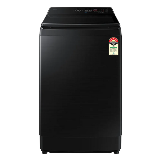 Samsung WA80F12B6BTL 12 Kg 5 Star Inverter Fully Automatic Top Load Washing Machine (Wi-Fi, Eco Bubble, Black Caviar) – Smart Control