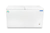Blue Star CF4-400MEW 400L 4 Star Double Door Deep Freezer (Stainless Steel, High-Density Insulation, Lock & Key, Energy Efficient, White)