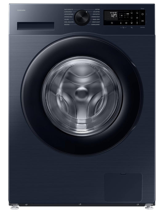 Samsung WW90DG5U24ASTL 9 Kg 5 Star Wi-Fi Enabled Front Load Washing Machine with Super Speed, Hygiene Steam, Inverter Motor & Inbuilt Heater (Navy, 2025 Model)