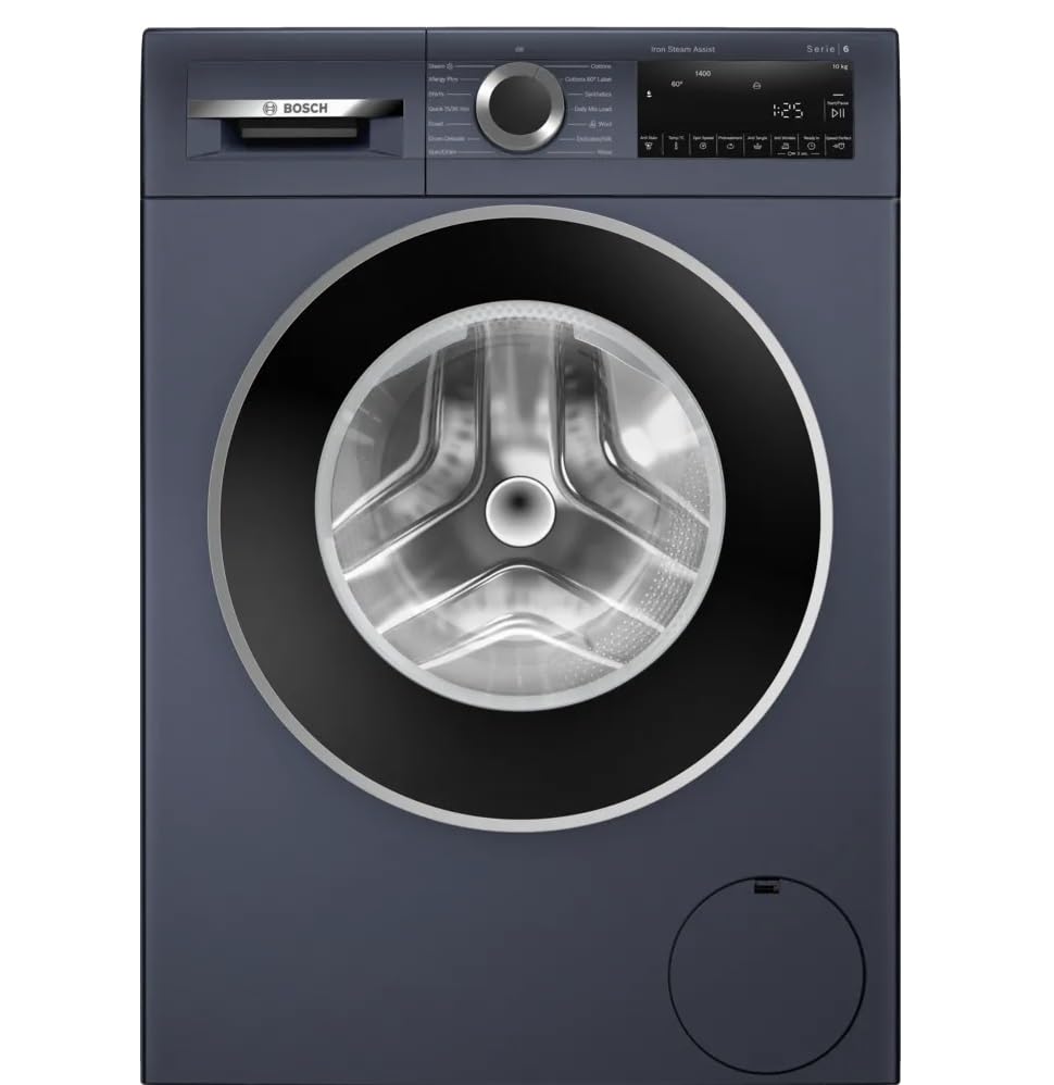Bosch WGA244ZPIN 9 Kg 5 Star Front Load Washing Machine | Anti-Wrinkle, Steam Care, 1400 RPM | Suraj Electronics