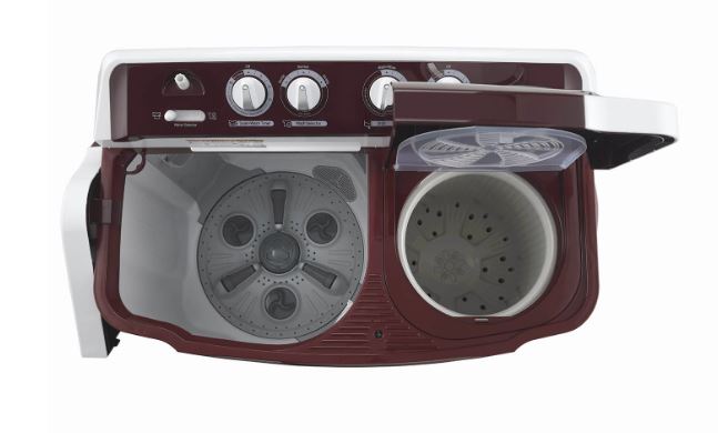 LG P8015SGAZ 8 Kg Semi Automatic Top Load Washing Machine – 5 Star, Wind Jet Dry, 1300 RPM