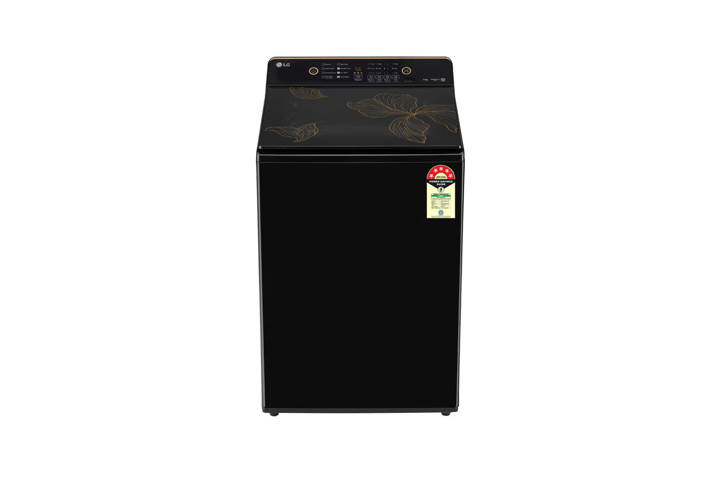 LG T90KMOB1Z 9Kg Top Load Washing Machine, Hard Water Wash, Onyx Black, 5 Star 2025