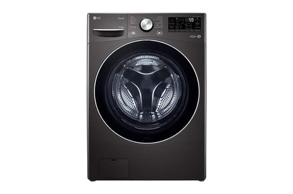 LG FHD1508STB Front Load Washer-Dryer with AI Direct Drive, Turbowash, Steam and ThinQ (15/8 kg, Black VCM)