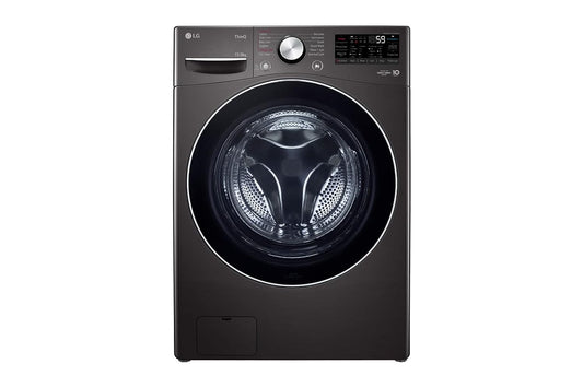 LG FHD1508STB Front Load Washer-Dryer with AI Direct Drive, Turbowash, Steam and ThinQ (15/8 kg, Black VCM)