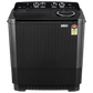 LG P8535SLMZ 8.5 Kg 5 Star Semi Automatic Top Load Washing Machine | Roller Jet Pulsator | Soak & Wind Jet Dry | 1400 RPM | Rat Away | Full Black