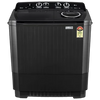 LG P8535SLMZ 8.5 Kg 5 Star Semi Automatic Top Load Washing Machine | Roller Jet Pulsator | Soak & Wind Jet Dry | 1400 RPM | Rat Away | Full Black