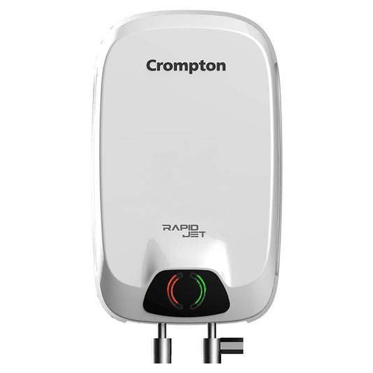 Crompton Rapid Jet 5-L Instant Water Heater with Advanced 4 level Safety (White)