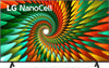LG 55NANO77SRA 55 Inch (139 cm) 4K Ultra HD NanoCell Smart TV | WebOS | ThinQ AI | 4K Upscaling