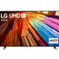 LG 65UT80406LA 65 Inch 4K UHD Smart TV | α5 AI Processor Gen7 | webOS 24 | Dolby Audio | Game Optimizer – Buy Online at Suraj Electronics