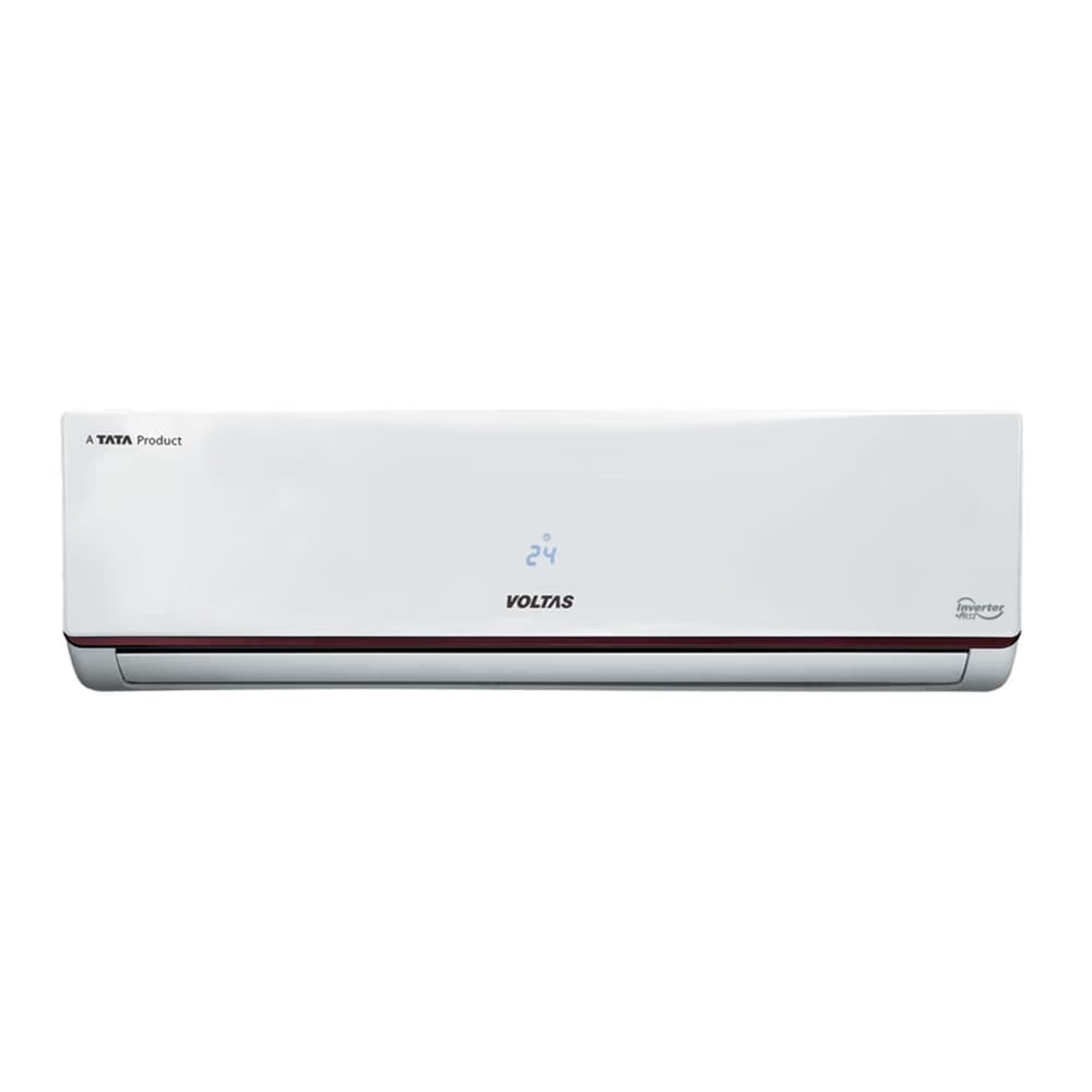 Voltas 185V JZJT  1.5 Ton 5 Star Inverter Split AC, (Copper Condenser,High Ambient Cooling, CO2 Reduction, 3D-flow) Display Unit