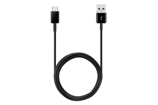 Samsung Original USB-A to USB-C Cable (1.5 M, Black) | 480 Mbps Data Transfer | Fast Charging | Suraj Electronics Delhi NCR