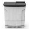 Godrej WSEDGE ULT 80 5.0 DB2M MIGR 8 Kg 5 Star With 460 PowerMax Wash Motor  Boderless Design ( With Toughened Glass Lid)