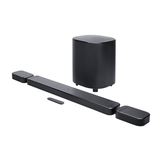 JBL Bar 800 MK2, 7.1 Channel Bluetooth Soundbar for TV with Detachable Speakers, 10" Subwoofer, Dolby Atmos, HDMI eARC, Wi-FI, 4K Video, PureVoice 2.0 and MultiBeam 3.0, Black