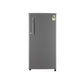 LG GL-B199ODSB 185 L Direct Cool Single Door Refrigerator | 2 Star Rating | Toughened Glass Shelves | Anti-Bacterial Gasket | Stabilizer Free Dazzle Steel