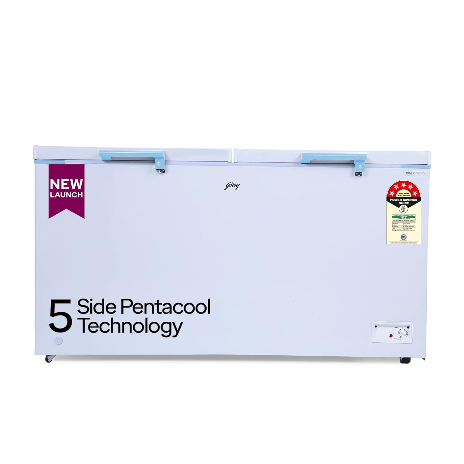 Godrej DH ESNCH 525E 2HCNP RW 505 L Double Door Convertible Deep