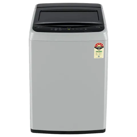 LG T75VBSF1Z 7.5 Kg 5 Star Top Load Washing Machine (Smart Inverter Motor, TurboDrum, Auto Pre Wash, Middle Free Silver)