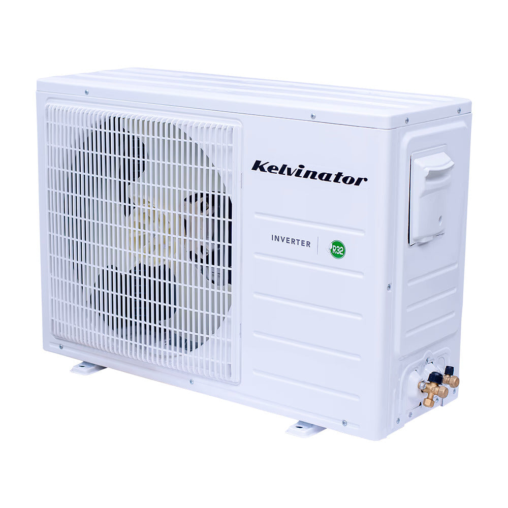 Kelvinator KAS-V123ALSC5 1 Ton 3 Star Inverter Split AC | 100% Copper, Turbo Cool, R32 Refrigerant, White